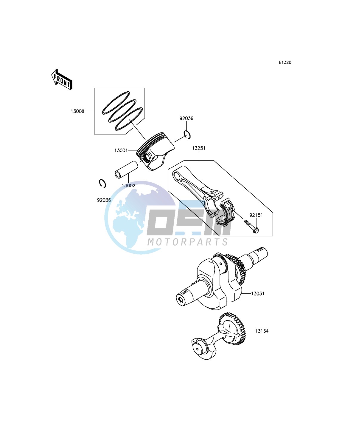 Crankshaft/Piston(s)