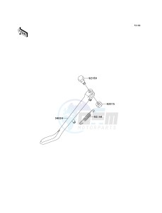 VN 1500 E [VULCAN 1500 CLASSIC] (E2-E6) [VULCAN 1500 CLASSIC] drawing STAND-- S- -