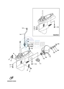 E55C drawing LOWER-CASING-x-DRIVE-3