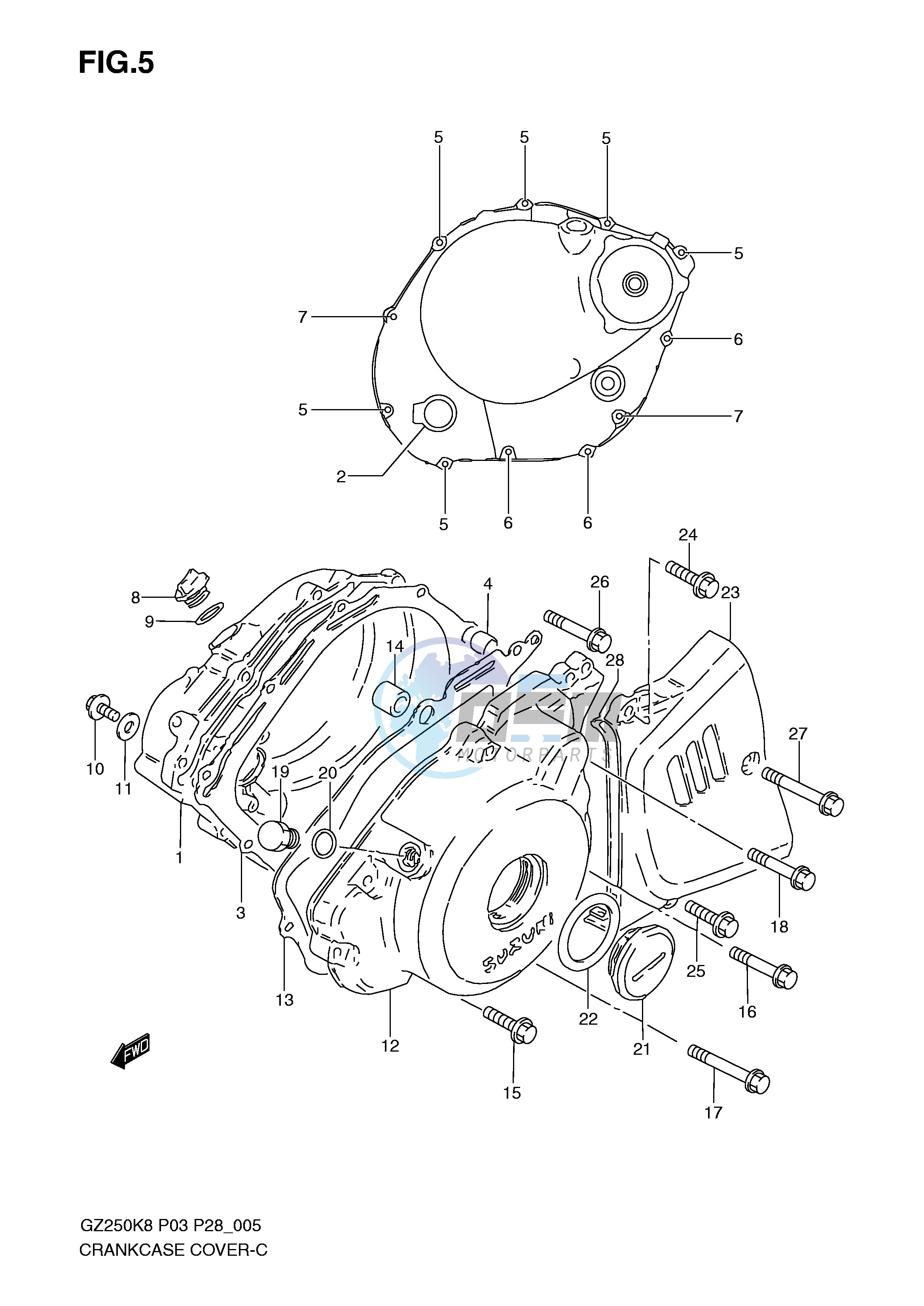 CRANKCASE COVER