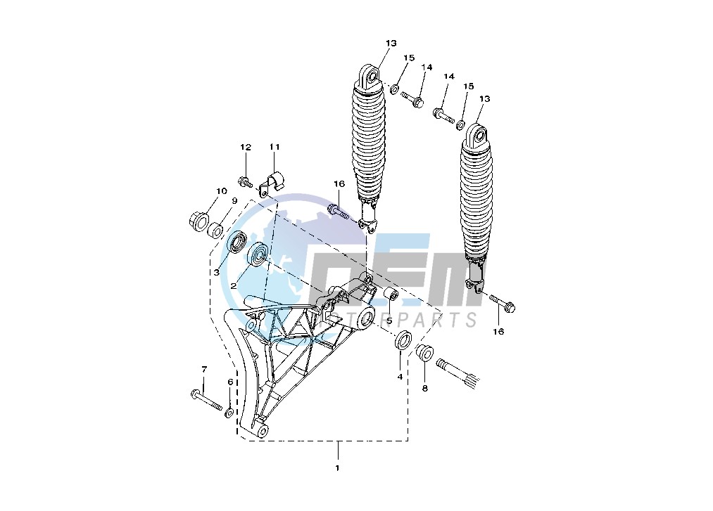 REAR SHOCK ABSORBER