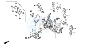 VFR800A drawing COWL STAY (VFR800)