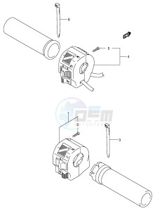 VL1500 (E2) drawing HANDLE SWITCH (MODEL K4)