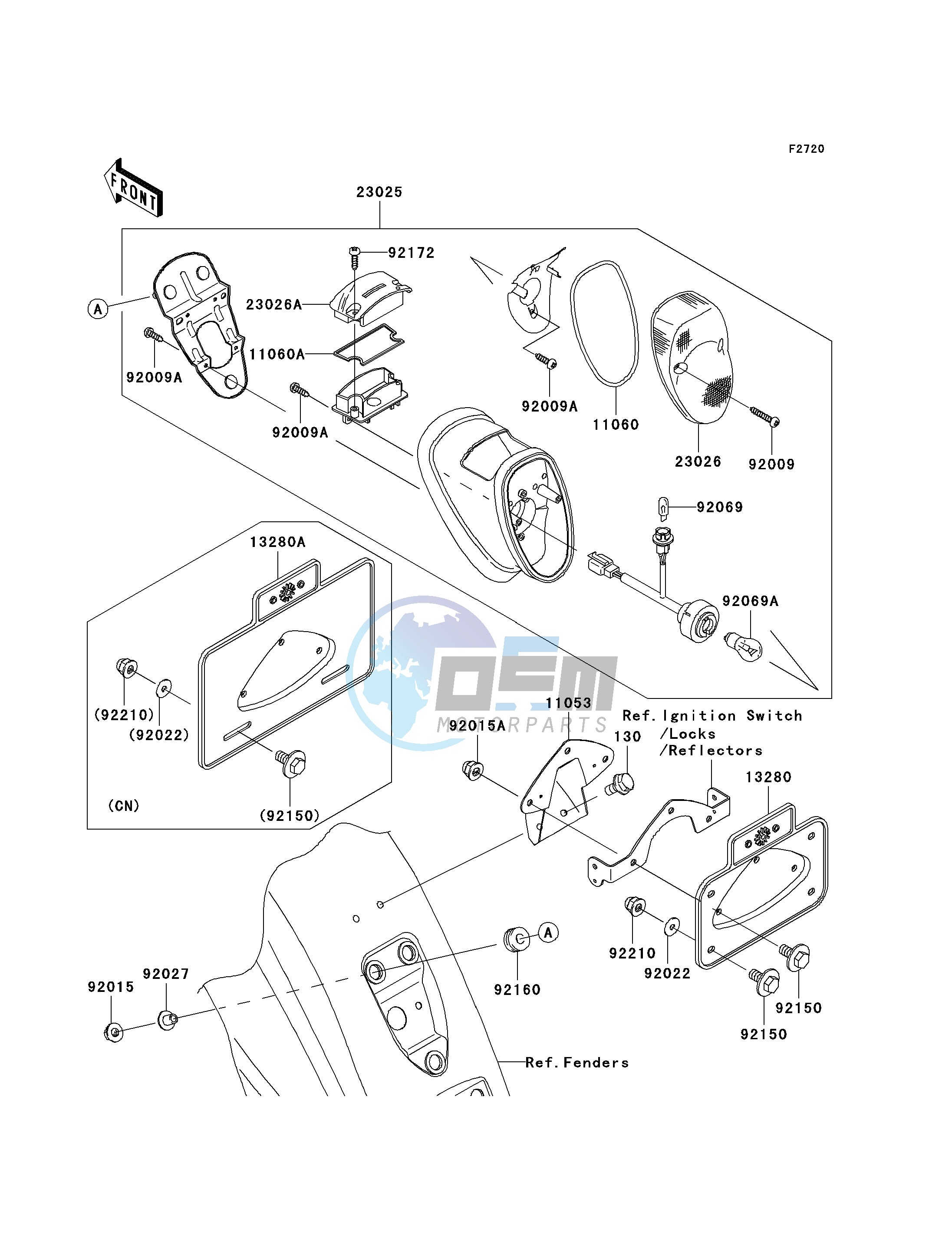 TAILLIGHT-- S- -