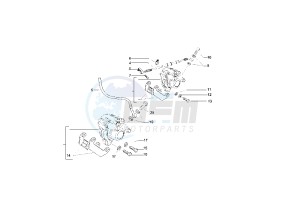 Runner PUREJET 50 drawing Brake system