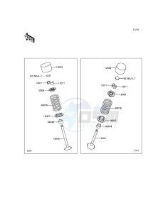 Z800 ZR800CEF UF (UK FA) XX (EU ME A(FRICA) drawing Valve(s)