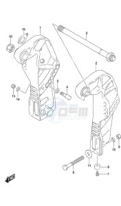 DF 50A drawing Clamp Bracket