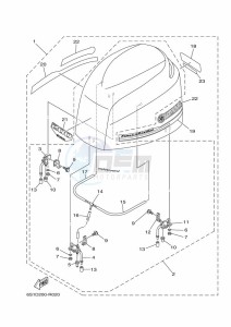 F200BET drawing FAIRING-UPPER