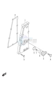 DF 70A drawing Exhaust Cover