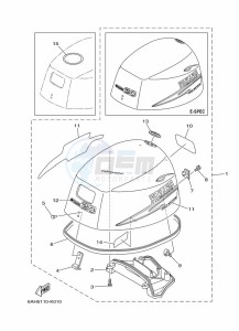 F20BMHL drawing TOP-COWLING