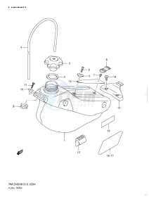 RM-Z 450 drawing FUEL TANK L1