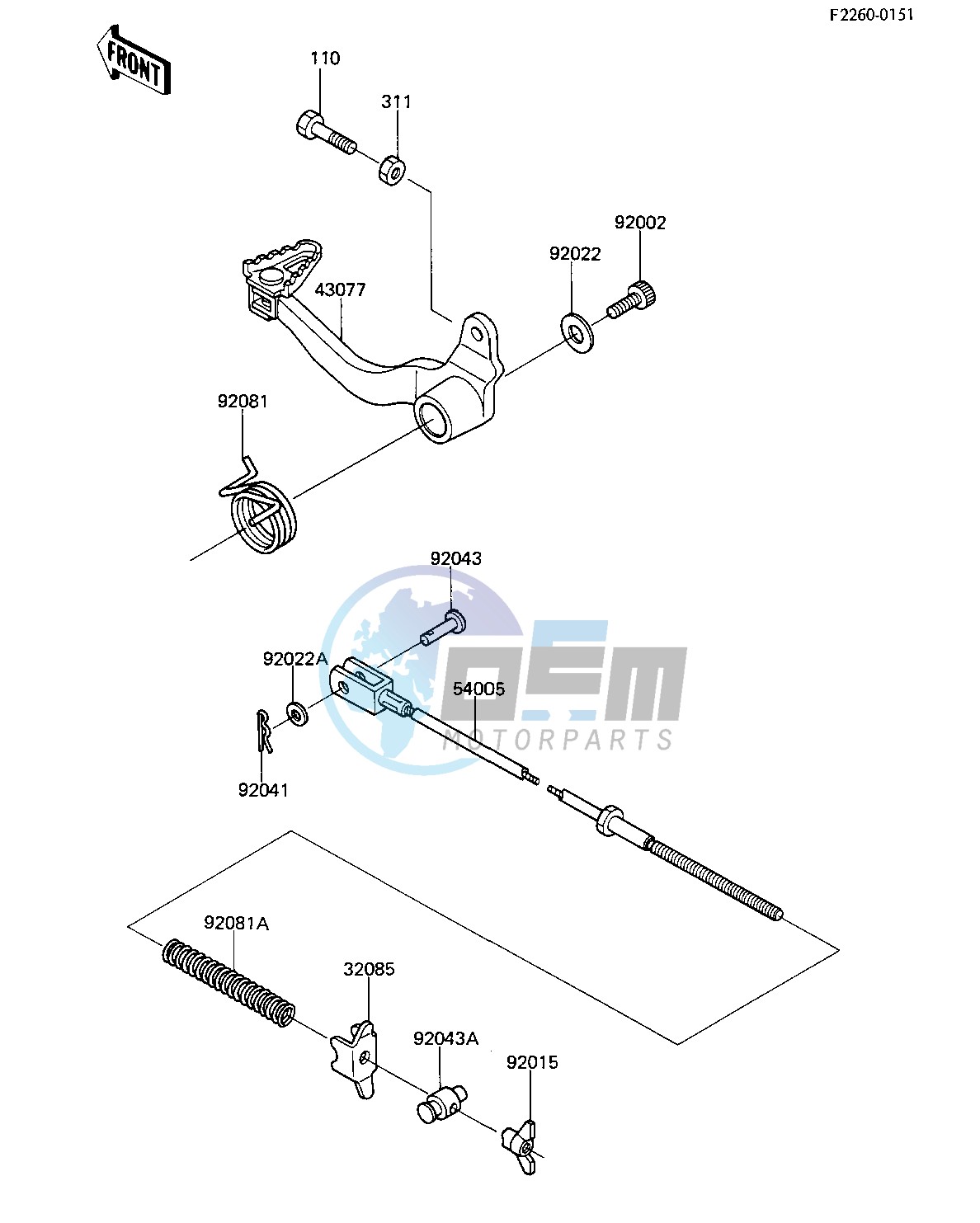 BRAKE PEDAL