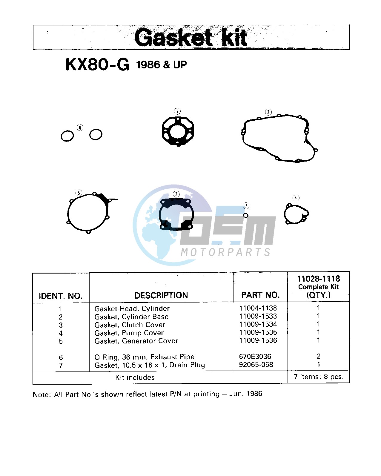 GASKET KIT