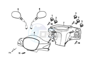 FIDDLE II 50 drawing HANDLE PIPE HANDLE COVER