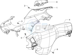 ZIP 50 4T NOABS E4 (EMEA) drawing Handlebars coverages