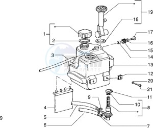 NRG 50 drawing Fuel Tank