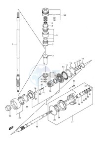 DF 250 drawing Transmision (C/R)