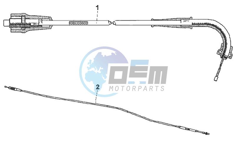 THROTTLE CABLE