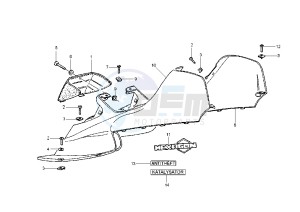 Hexagon 125-150 drawing Upper side covers