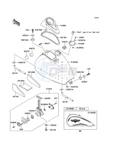 VN800 CLASSIC VN800B6F GB XX (EU ME A(FRICA) drawing Fuel Tank