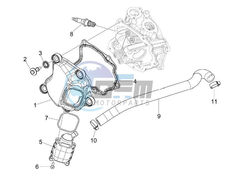 Cylinder head cover