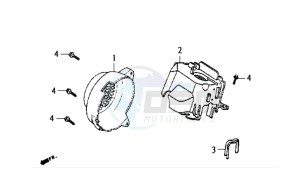 JET BASIX 50 drawing AIRBOX