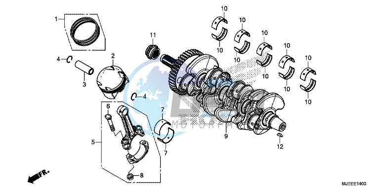 CRANKSHAFT/ PI STON