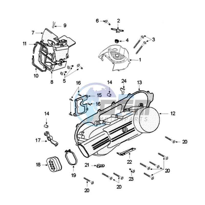 CRANKCASE COVER