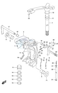 DF 115A drawing Swivel Bracket