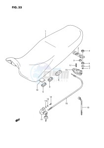 GSX1100 (E2) drawing SEAT