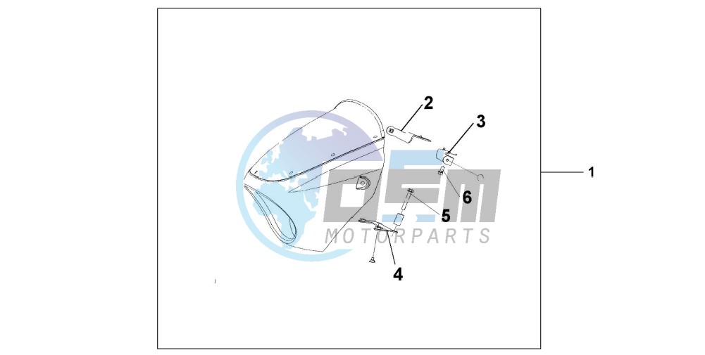 HEADLIGHT COWL WITH WINDSCREEN