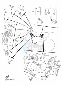 WR250F (2GBM) drawing ELECTRICAL 2