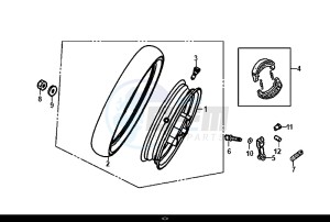 JET 14 (25 KM/H) (XC05W1-NL) (E4) (L8-M0) drawing REAR WHEEL