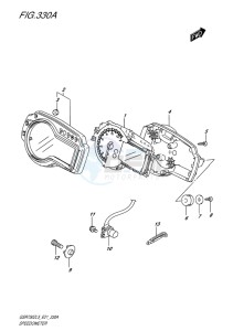 GSR750Z EU drawing SPEEDOMETER