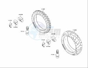 ZRX S 1200 (EU) drawing TIRES