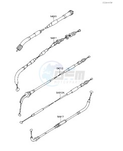 EX 500 A [EX500] (A1-A3) [EX500] drawing CABLES