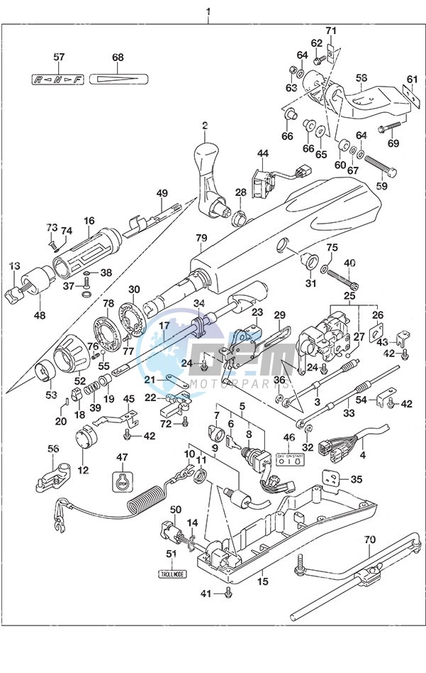 Tiller Handle