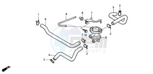 VT750C2 drawing AIR SUCTION VALVE