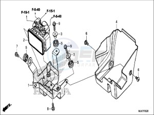 CB500FAH CB500F ED drawing ABS MODULATOR