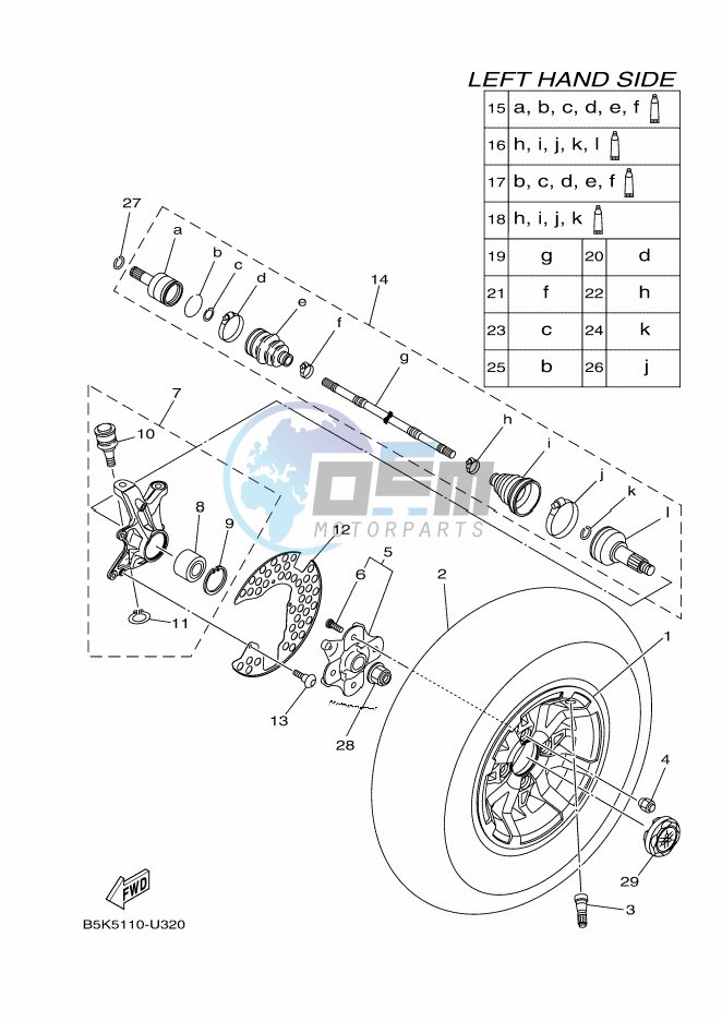 FRONT WHEEL