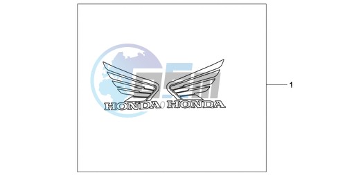 3D LOGO KIT HONDA