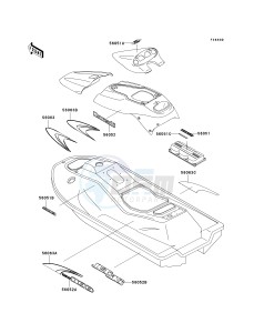 JH 1100 A [1100 ZXI] (A1-A5) [1100 ZXI] drawing DECALS-- JH1100-A5- -