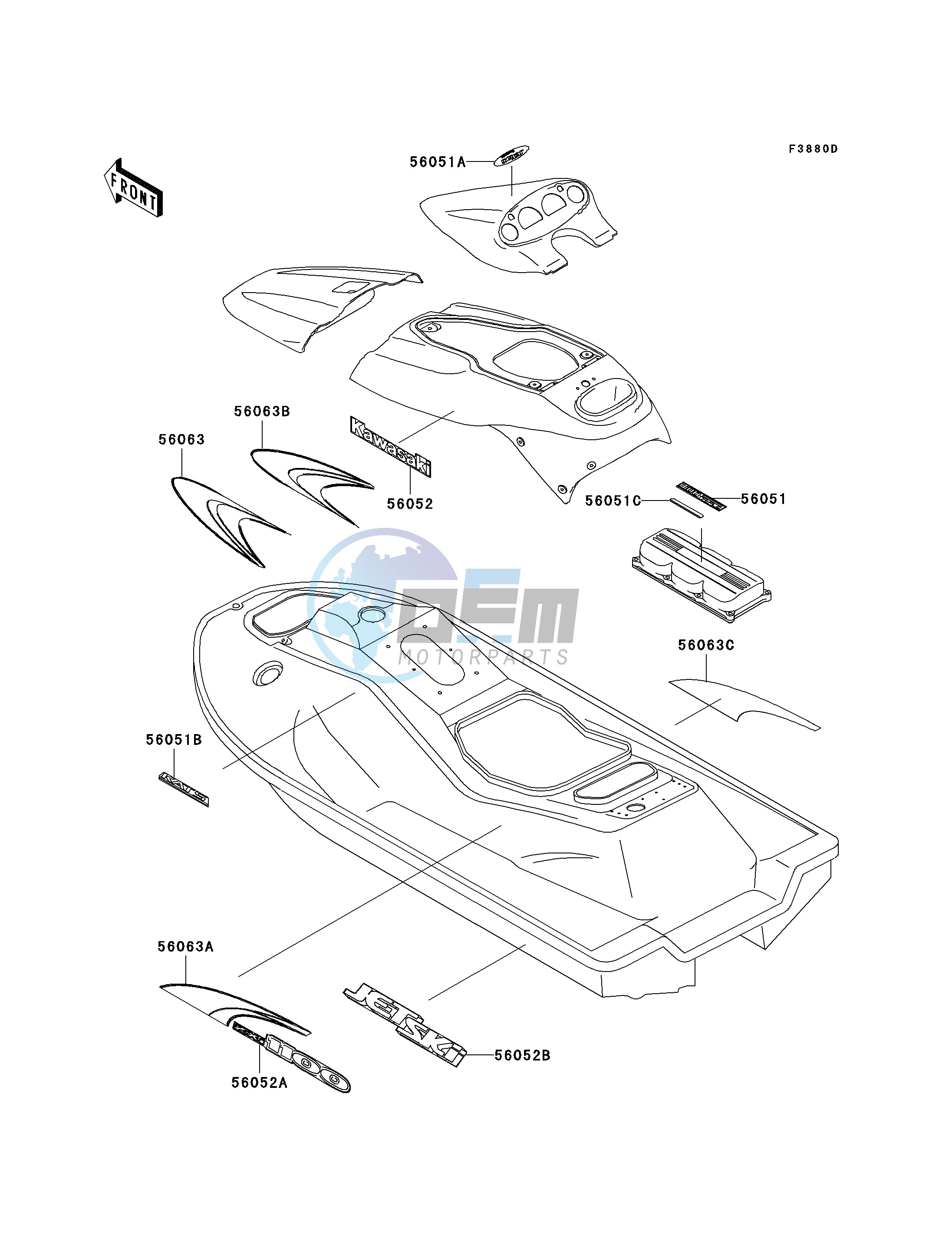 DECALS-- JH1100-A5- -