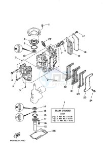 6CMHS drawing CYLINDER--CRANKCASE