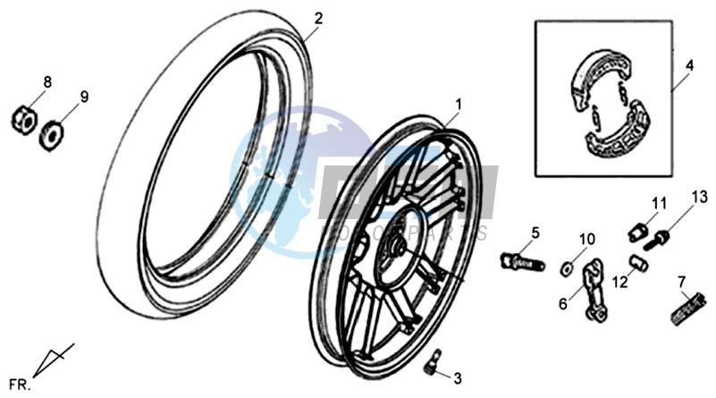 FRONT WHEEL