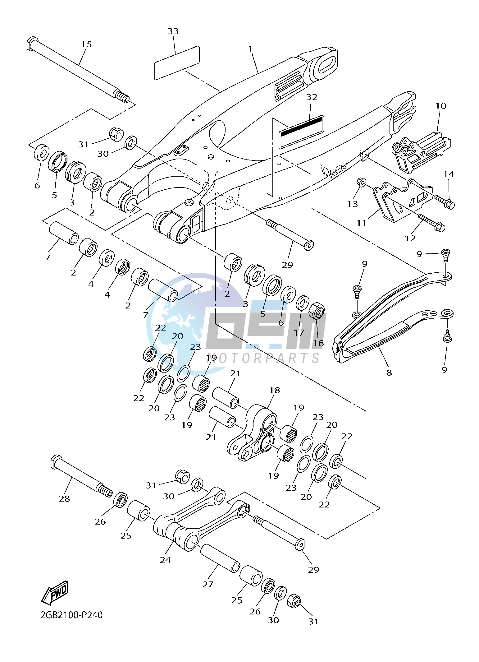 REAR ARM