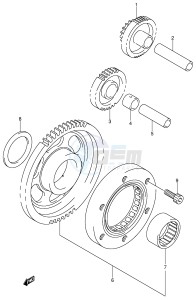 LT-A500F (P28-P33) drawing STARTER CLUTCH