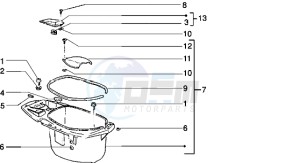 Typhoon 50 XR drawing Case - Helmet