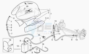 V 11 1100 Le Mans Le Mans drawing Fuel vapour recover system