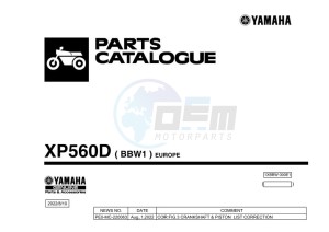 XP560D TMAX TECH MAX (BBW1) drawing Infopage-1